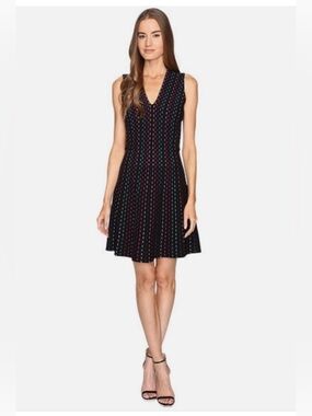 Kate Spade Sweater Dress with Multicolor Stripes